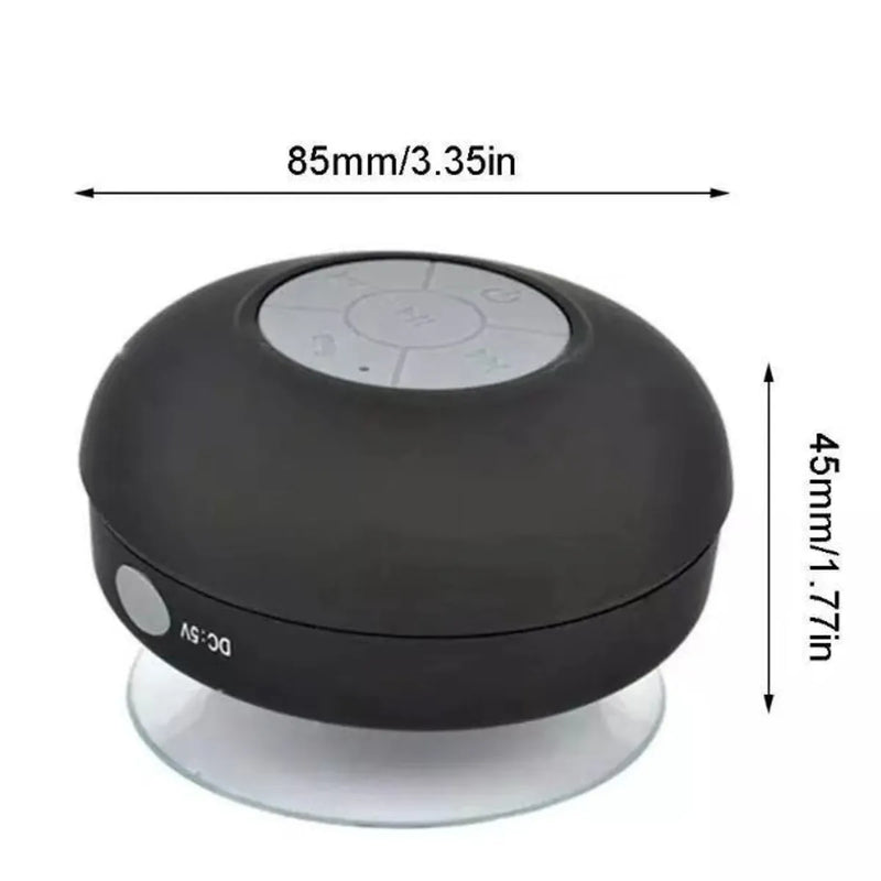Mini caixa de som bluetooth à prova d'água USB