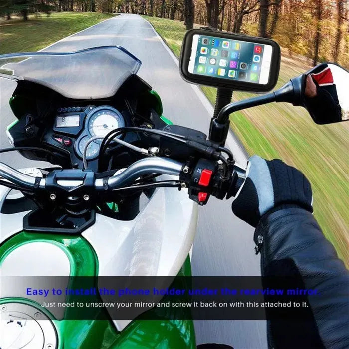 Suporte Capa Touch Impermeável Moto Bike Celular Prova Dagua