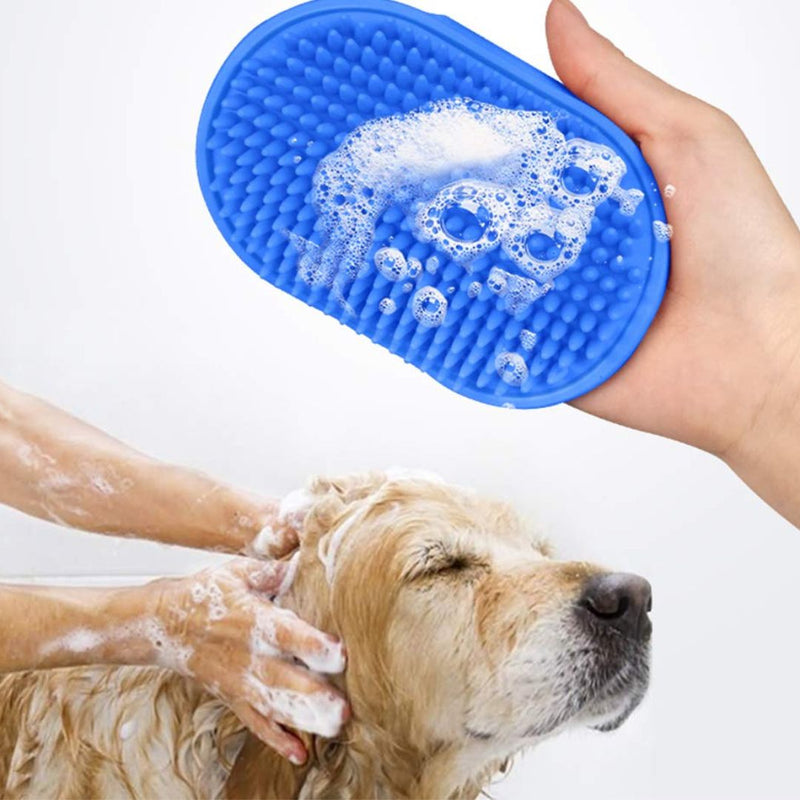 Escova Banho Massageadora Pet